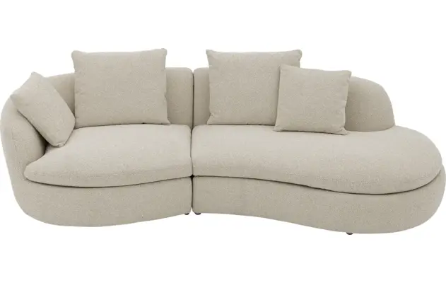 Goossens loungebank diana beige stof - 8260868-goossens-diana-bank-stof-beige-02