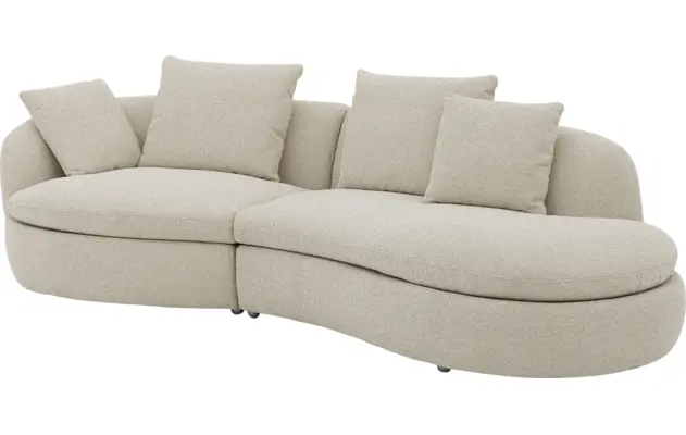 Goossens loungebank diana beige stof - 8260868-goossens-diana-bank-stof-beige-06