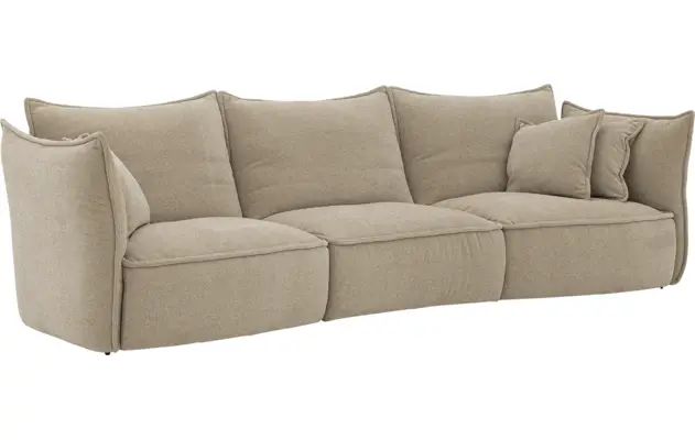 Goossens zitbank tess bruin stof - 8260872-goossens-tess-bank-stof-bruin-08