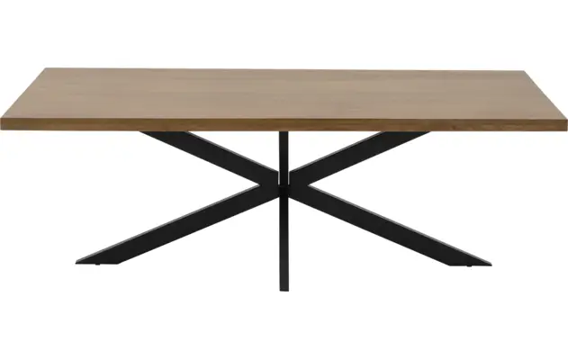 Goossens basic eettafel lecca bruin mango - 8260877-goossens-basic-lecce-eettafel-mango-bruin-16