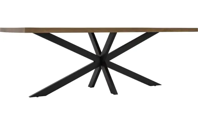 Goossens basic eettafel lecca bruin mango - 8260877-goossens-basic-lecce-eettafel-mango-bruin-18