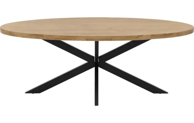 Goossens basic eettafel lecca bruin mango - 8260884-goossens-basic-lecce-eettafel-mango-bruin-16