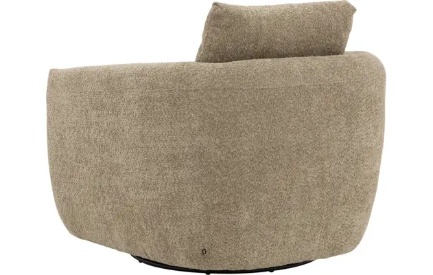 Goossens draaifauteuil fay bruin stof - 8261013-goossens-fay-fauteuil-stof-16
