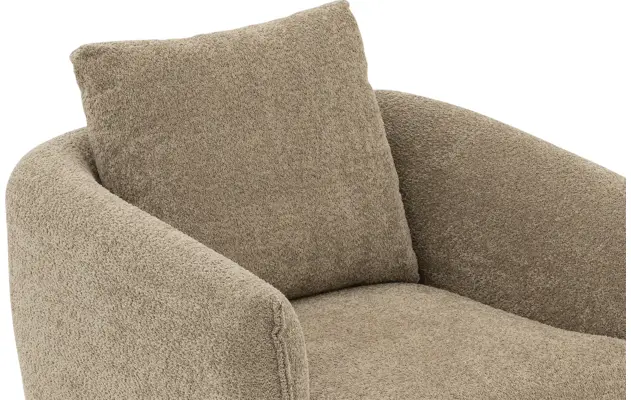 Goossens draaifauteuil fay bruin stof - 8261013-goossens-fay-fauteuil-stof-20