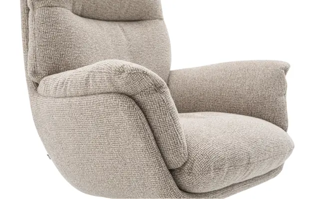 Goossens draaifauteuil finn beige stof - 8261025-goossens-finn-fauteuil-stof-06