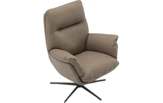 Goossens draaifauteuil finn bruin leer - 8261027-goossens-finn-fauteuil-leer-03