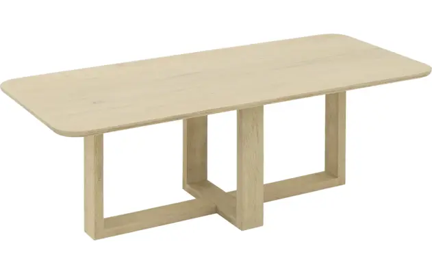 Goossens eettafel slim wit eiken - 8261044-goossens-slim-eettafel-eiken-wit-17