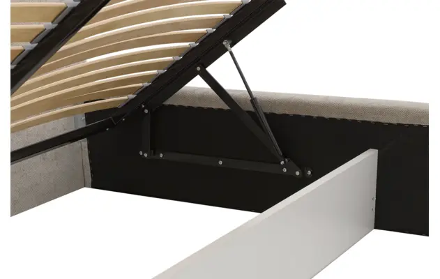 Goossens bedframe mysen storage bruin stof - 8261999-goossens-mysen-storage-bedframe-stof-21