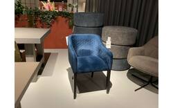 Goossens eetkamerstoel peda almere blauw stof - 0100885499_2026-07-09-15