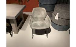 Goossens excellent eetkamerstoel manzini almere grijs leer - 0100892537_2026-07-09-12
