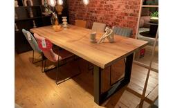 Goossens eettafel blade concept peer blank eiken - 0100895052_2026-07-29-15