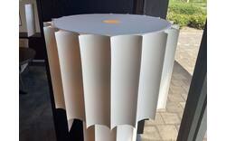 Goossens lamp ruffle naaldwijk wit stof - 0100896102_2026-06-26-10
