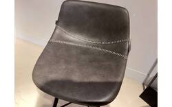 Goossens barstoel point laag naaldwijk grijs kunstleer - 0100898453_2026-06-26-11