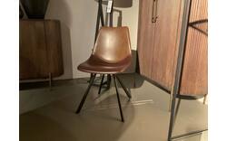 Goossens eetkamerstoel point leiderdorp bruin kunstleer - 0100899315_2026-06-23-14