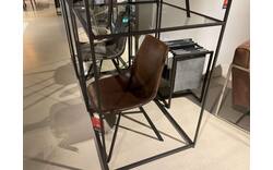 Goossens eetkamerstoel point waalwijk bruin kunstleer - 0100899487_2026-06-22-09