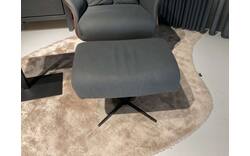 Goossens fauteuil met hocker saranda heerlen zwart leer - 0100907708_2026-07-18-17