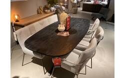 Goossens eettafel nilo waalwijk zwart mango - 0100914632_2026-08-13-17