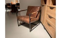 Goossens excellent fauteuil kick rotterdam bruin leer - 0100914739_2026-08-14-13