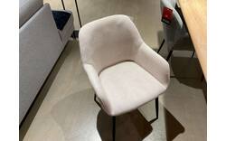 Goossens basic eetkamerstoel anne zevenaar beige stof - 0100914767_2026-08-15-17