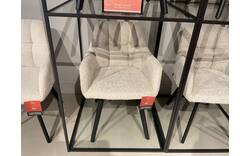 Goossens basic eetkamerstoel mara waalwijk beige stof - 0100914974_2026-08-17-17