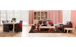 Goossens eetkamerstoel rivas zwart kunstleer - 8120658