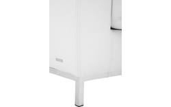 Goossens excellent zitbank massimo wit leer - 8120970-01