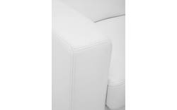 Goossens excellent zitbank massimo wit leer - 8120970-01