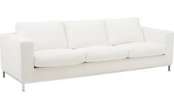 Goossens excellent zitbank massimo wit leer - 8121490-01