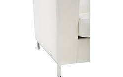 Goossens excellent zitbank massimo wit leer - 8121490-01