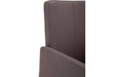 Goossens eetkamerstoel rivas bruin kunstleer - 8121829-01