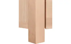 Goossens dressoir clear blank eiken - 8130799-01