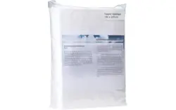 Goossens boxspringbeschermingsset bbs infinity 7 cm wit stof - 8130368-01