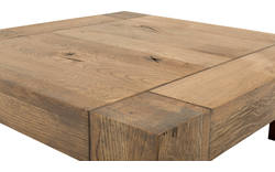 Goossens hoektafel roots grijs eiken - 8130684-01