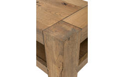Goossens hoektafel roots grijs eiken - 8130684-01