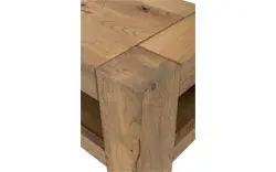 Goossens hoektafel roots grijs eiken - 8130684-01