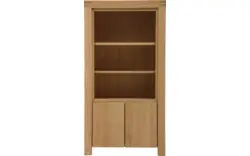 Goossens boekenkast clear blank eiken - 8130811-02