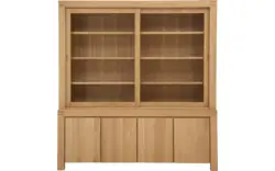 Goossens buffetkast clear blank eiken - 8130813-02