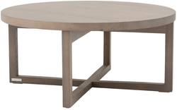 Goossens salontafel circulo donker bruin eiken - 8131147-01