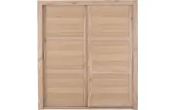 Goossens excellent kledingkast duo stripe onbewerkt eiken - 8131679-01