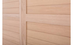 Goossens excellent kledingkast duo stripe onbewerkt eiken - 8131679-01
