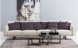 Goossens salontafel circulo donker bruin eiken - 8131147-01
