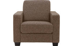 Goossens fauteuil n joy divana bruin stof - 8140449-467-01