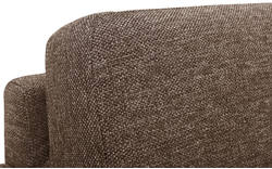 Goossens fauteuil n joy divana bruin stof - 8140449-467-01
