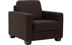 Goossens fauteuil n joy divana bruin stof - 8140449-470-01