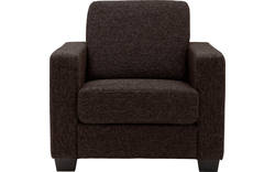 Goossens fauteuil n joy divana bruin stof - 8140449-470-02