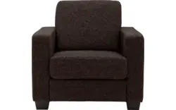 Goossens fauteuil n joy divana bruin stof - 8140449-470-01