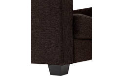 Goossens fauteuil n joy divana bruin stof - 8140449-470-01
