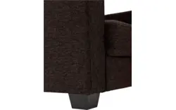 Goossens fauteuil n joy divana bruin stof - 8140449-470-01