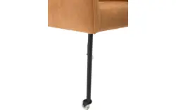 Goossens excellent eetkamerstoel leogang bruin leer - 8140504-01