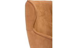 Goossens excellent eetkamerstoel leogang bruin leer - 8140504-01